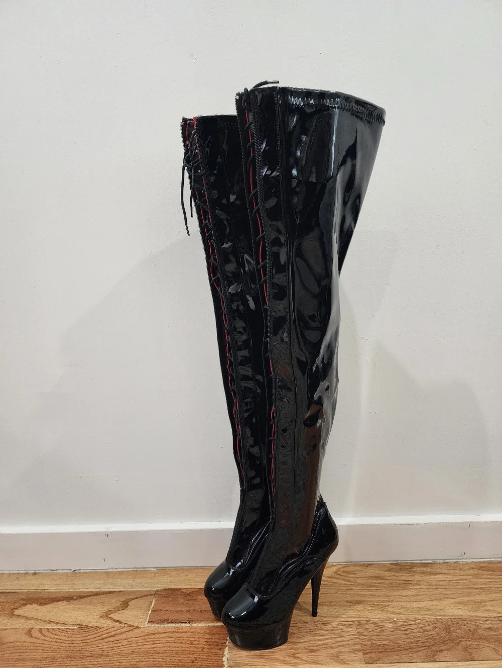 Pleaser Delight - 3027 Thigh High Boot (NWOT)